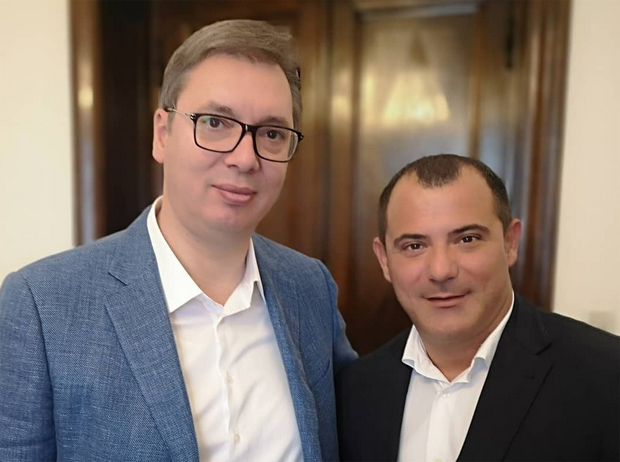 Сусрет двојице пријатеља: Вучић и Станковић у Београду